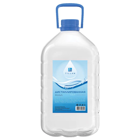Вода дистиллированная 5 л